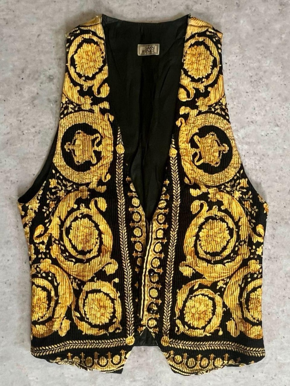 ★ Vintage Gianni Versace Baroque Medusa Vest ★